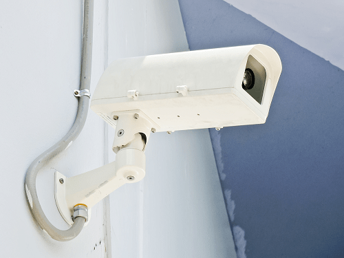 wired security cameras or traditional security cameras