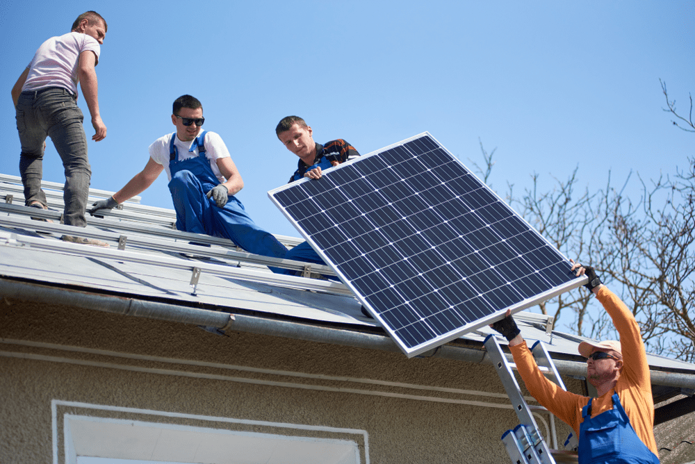 solar panel fixation for battery powered outdoor surveillance security cameras