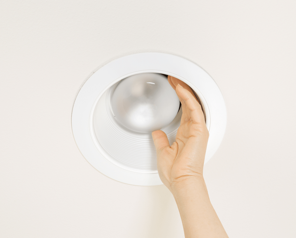 removal of existing flood lights